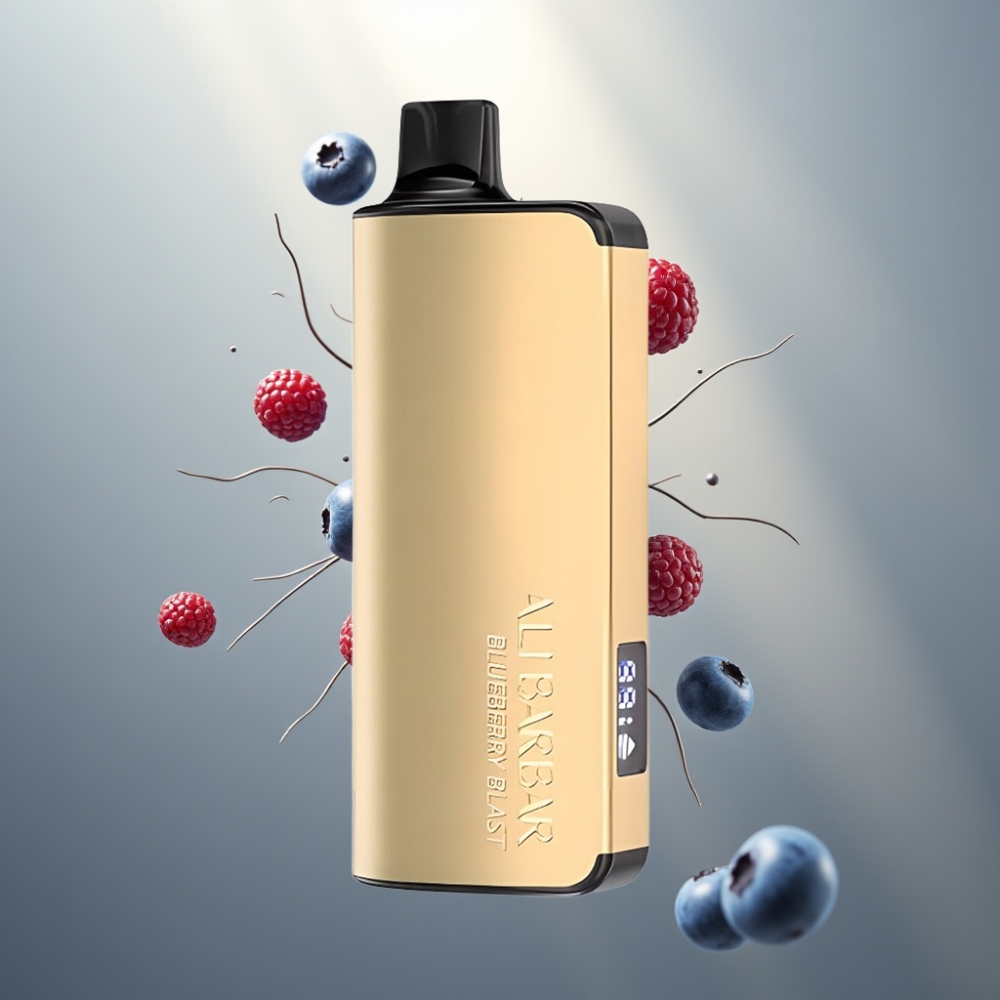 Alibarbar Ingot 9000 Puff 22ml 2350mAh LED Kékáfonya