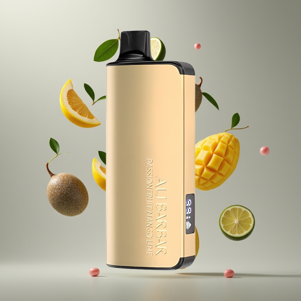 Alibarbar Ingot 9000 Puffs 22ml 2350mAh Passiógyümölcs Manga Lime