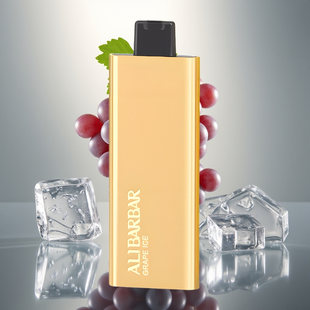 Alibarbar Pandora 7000 Puff 17 ml Grape Jég Egyszerhasználatos Vape