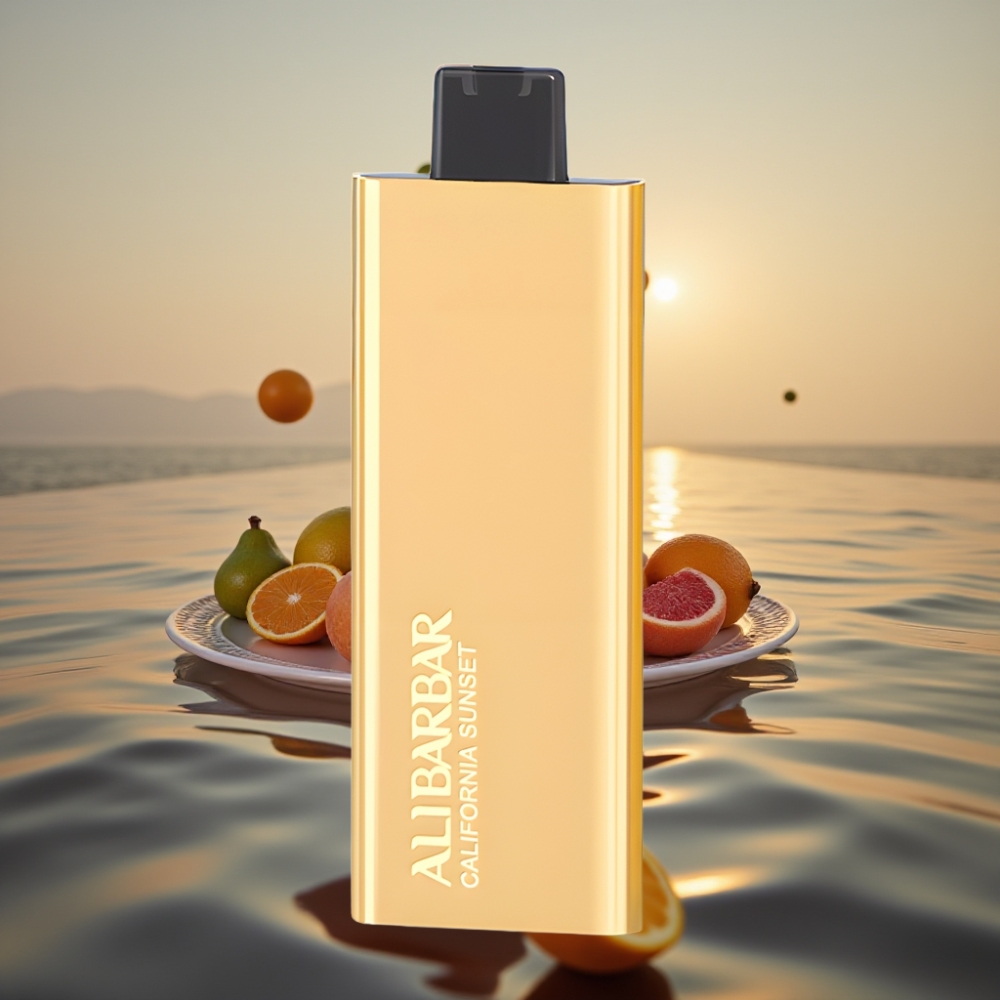 Alibarbar Pandora 7000 Puff 17 ml Kaliforniai Naplemente eldobható e-cigaretta