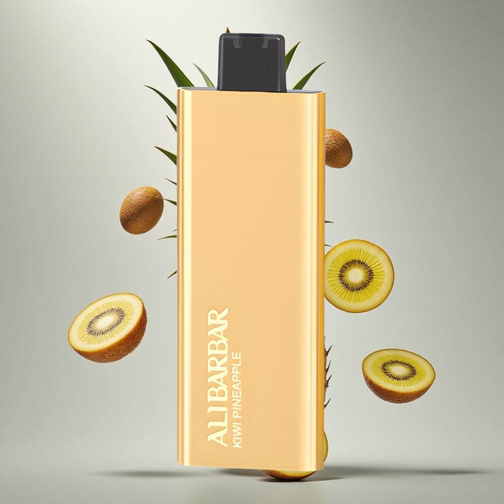 Alibarbar Pandora 7000 Puff Eldobható E-szigaret 17 ml Kiwi Ananász