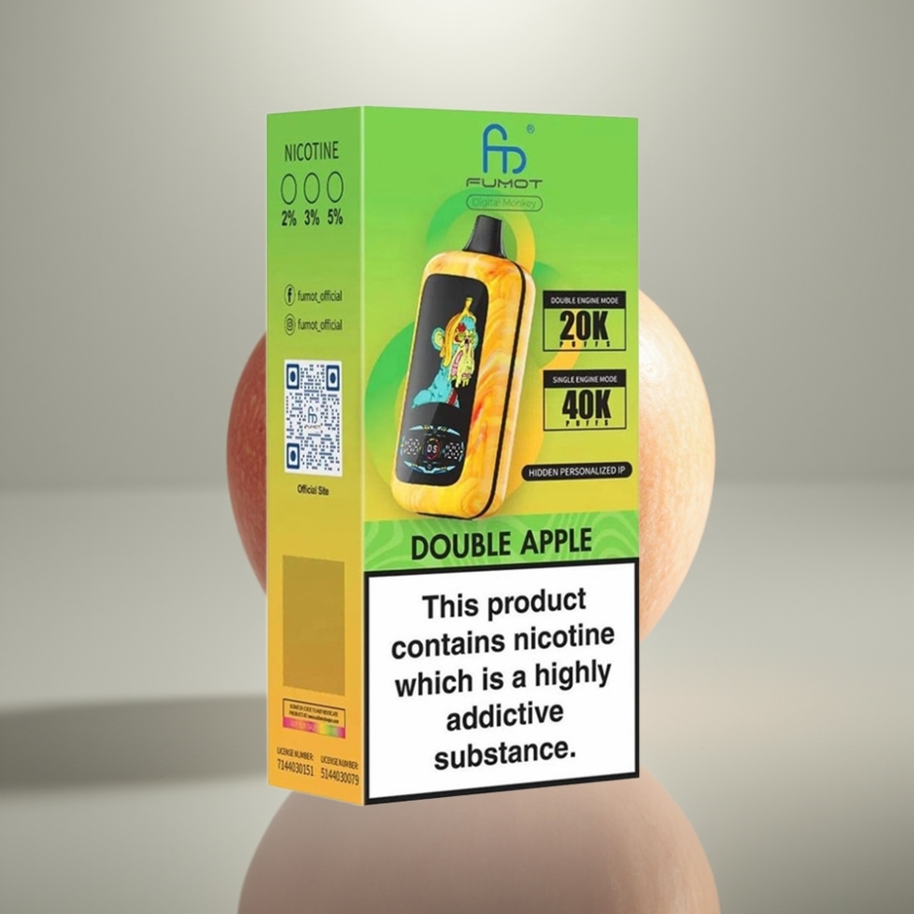 Fumot Digital Monkey 40000 Puff Kettős Módú Dual Mesh Coil Type-C