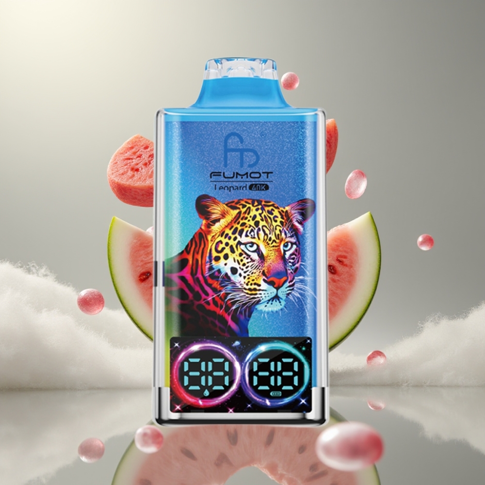 Fumot Leopard 40K Puffs Dual Mesh Type-C Vízidín Cukor Íz