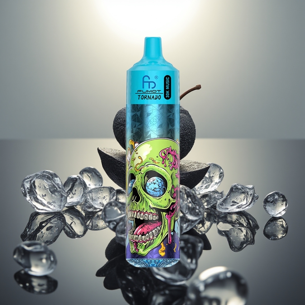 Fumot RandM Tornado 30000 Puffs 30mL 5% Mesh Black Ice