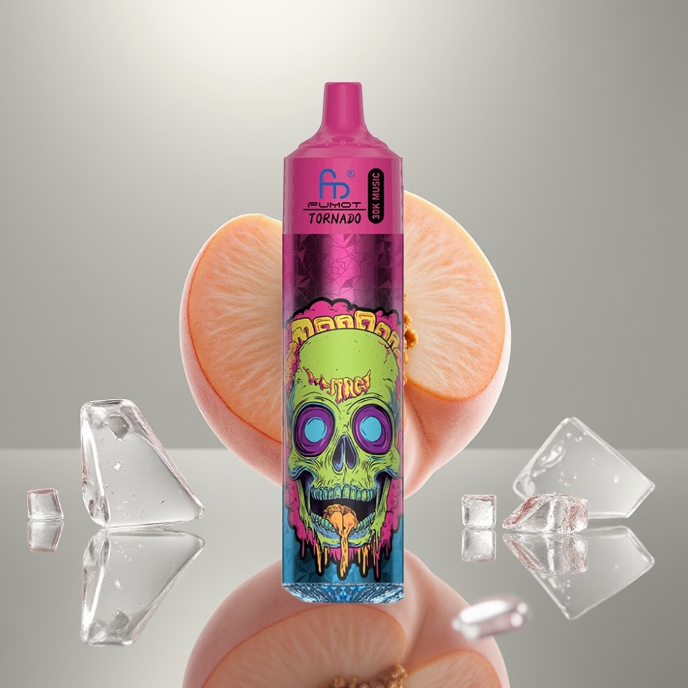 Fumot RandM Tornado 30000 Puffs 30mL 5% Mesh Pejzs Jég