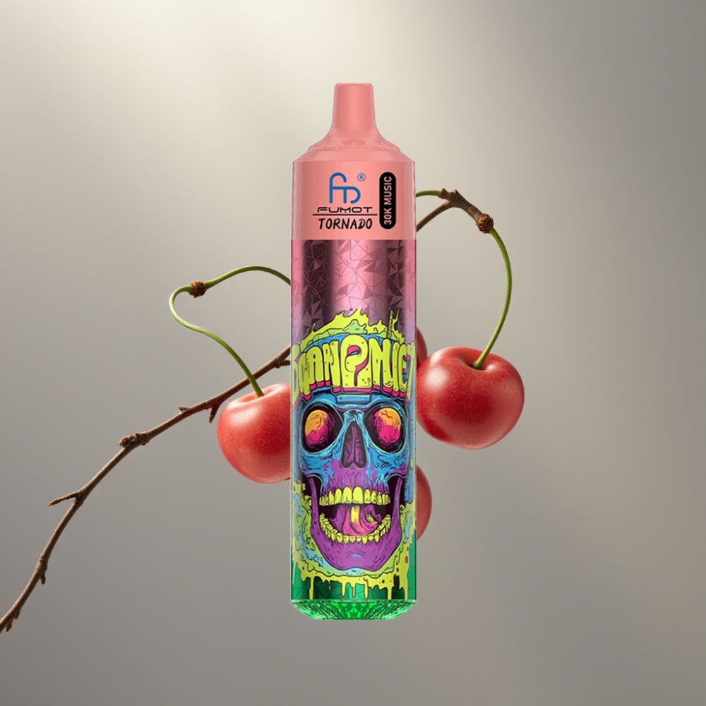 Fumot RandM Tornado 30000 Puffs 30mL 5% Triple Cherry