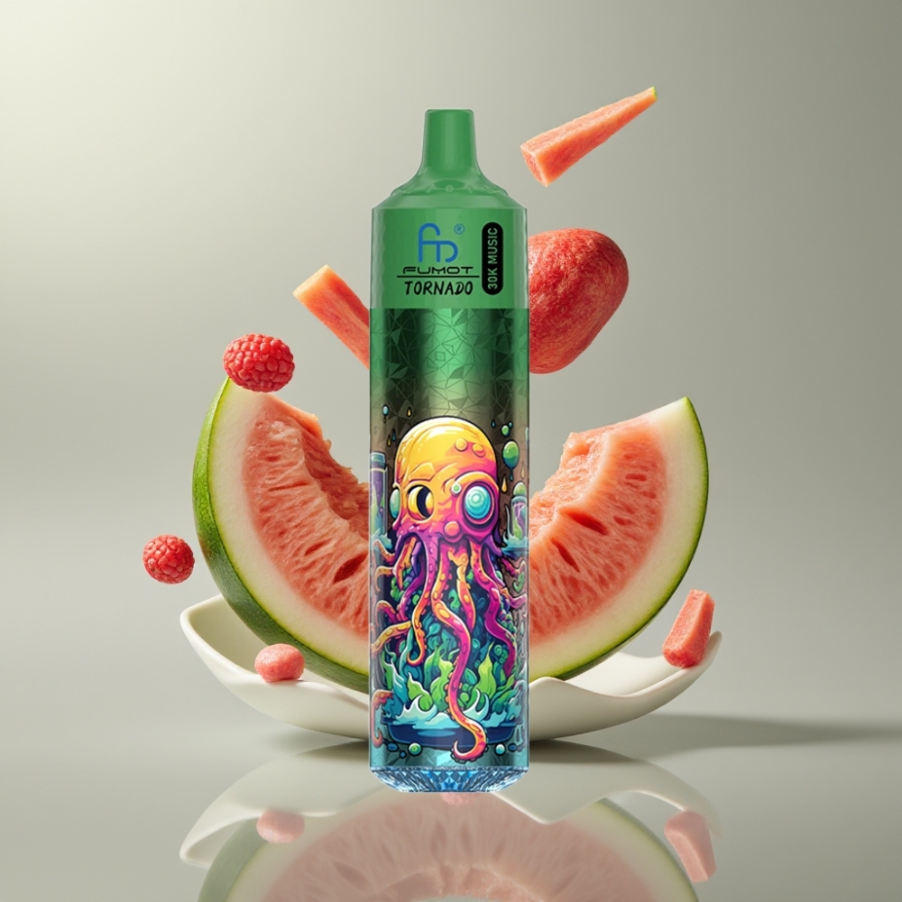 Fumot RandM Tornado 30000 Puffs 30mL 5% Watermelon Cantaloupe