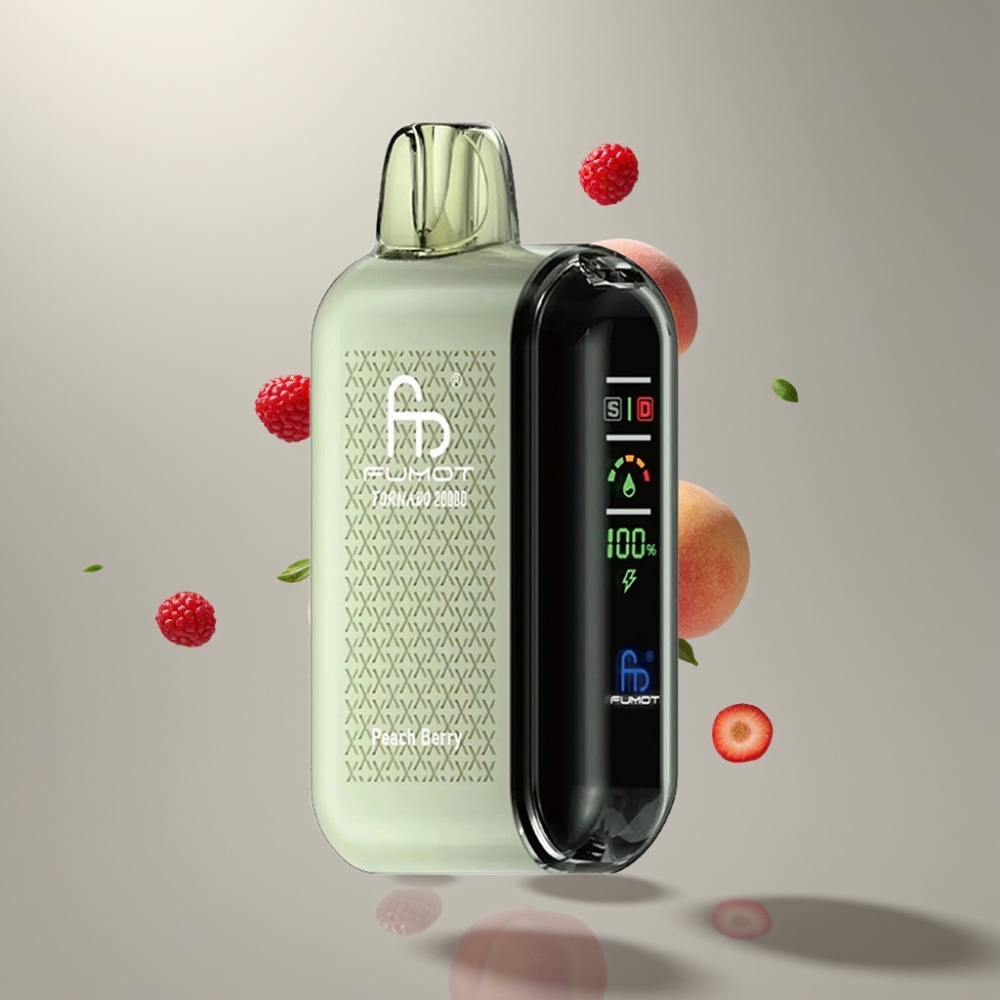 Fumot Tornado 20000 Puffs Dual Mesh Coil 20ml Pezsgő Bogyó
