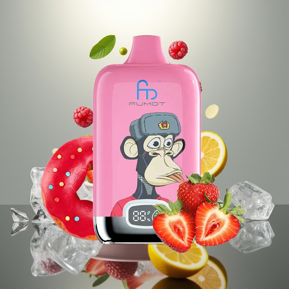 Fumot Tornado Digital Box 12000 Puffs Mesh Coil MTL 20ml Type-C