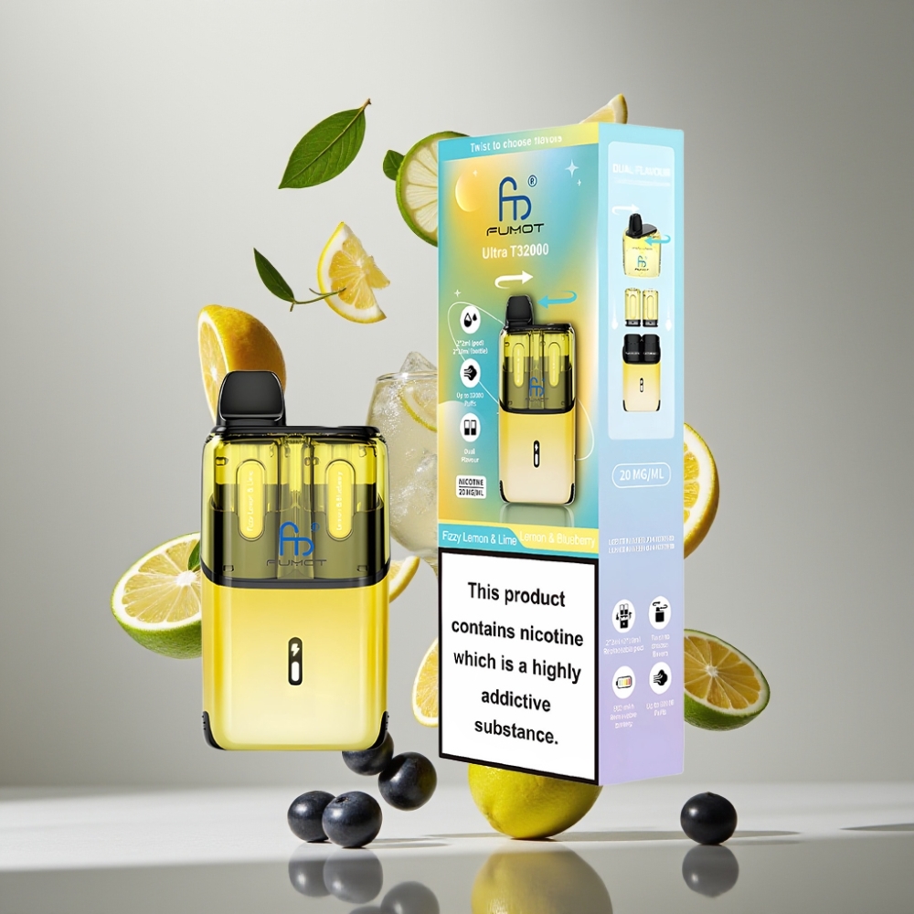 Fumot Ultra T32000 32000 Puff Type-C Gyors Töltésű 24ml E-Liquid Mesh Coil