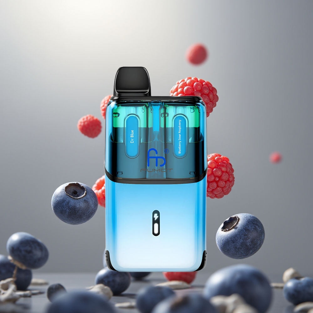 Fumot Ultra T32000 32000 pufi 24ml 800mAh Dr Blue - Áfonya-Savanyú Málna