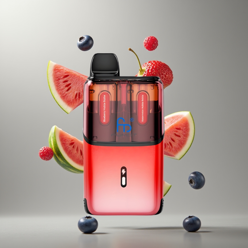 Fumot Ultra T32000 32000 pufi 24ml 800mAh Mesh Blueberry-Watermelon Hubba Bubba