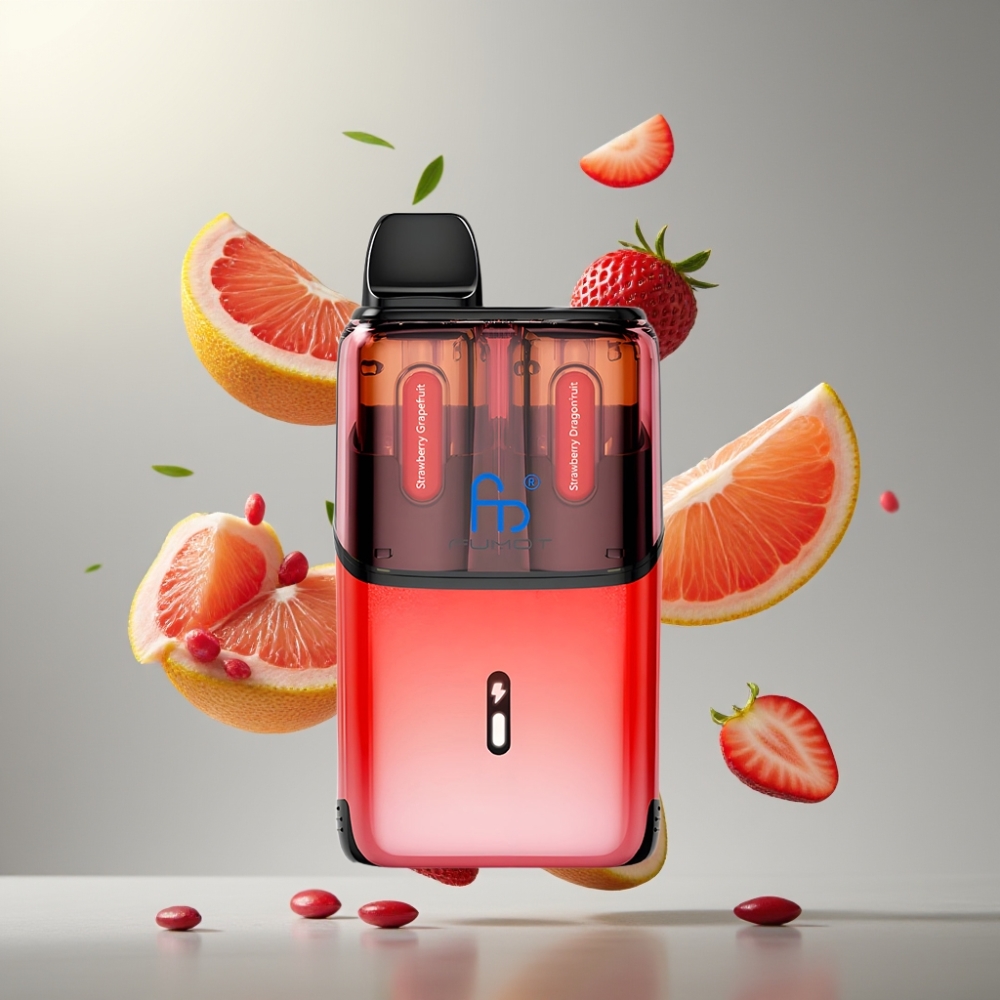 Fumot Ultra T32000 32000 pufi 24ml 800mAh e-párologtató eper-grépfrút eper-dragonfruit