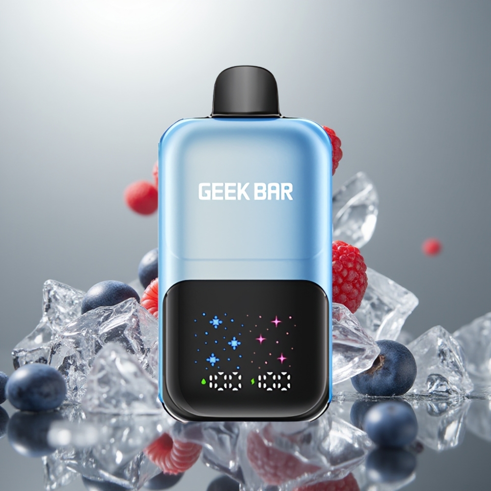 GEEK BAR 2GO 50000 Puff Nagy Képernyős, 3 Fokozatú Íz, 20ml