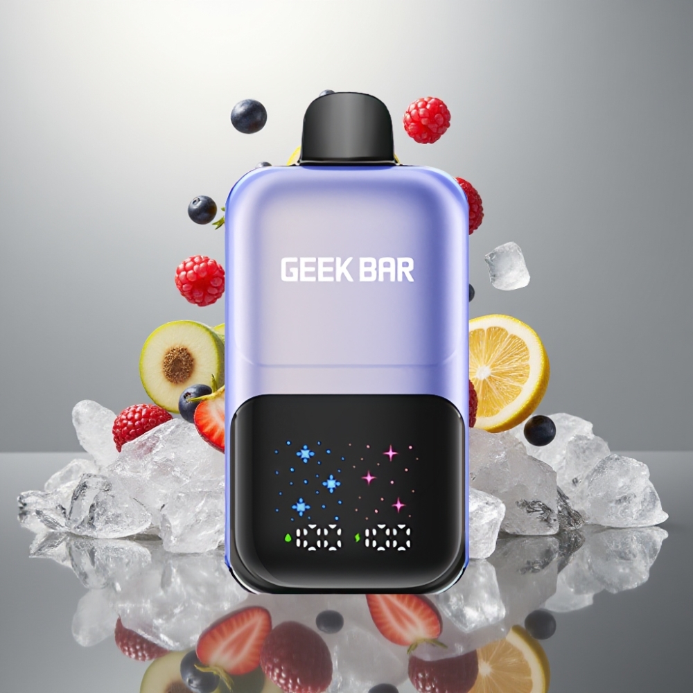 GEEK BAR 2GO 50000 Puff Nagy Kijelzős 3 Fokozatú Ízesítés 20ml E-Cigi