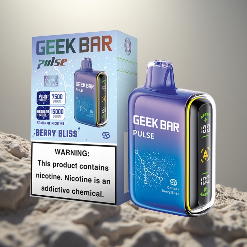 Geek Bar Pulse 15000 Puff 16ML 5% Zodiac vape supplier Hungary