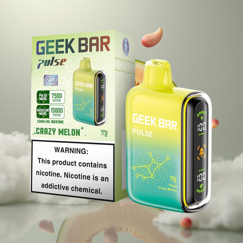 Geek Bar Pulse 15000 Puff 16ML 5% Zodiac vape supplier Hungary