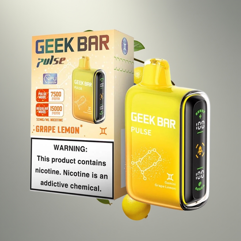 Geek Bar Pulse 15000 Puff 16ML 5% Zodiac vape supplier Hungary