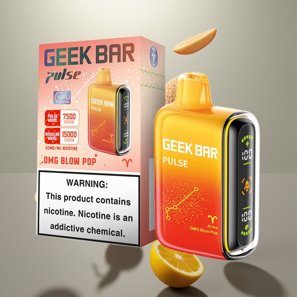Geek Bar Pulse 15000 Puff 16ML 5% Zodiac vape supplier Hungary