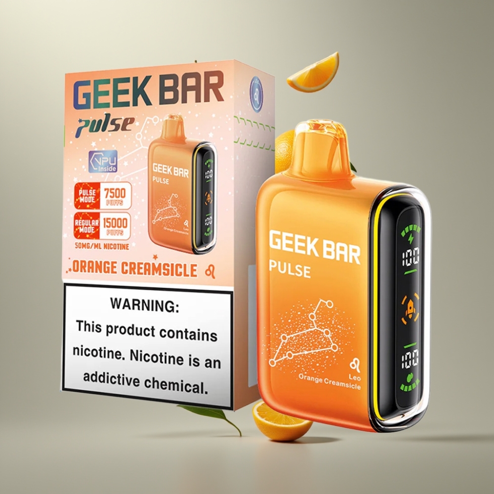 Geek Bar Pulse 15000 Puff 16ML 5% Zodiac vape supplier Hungary