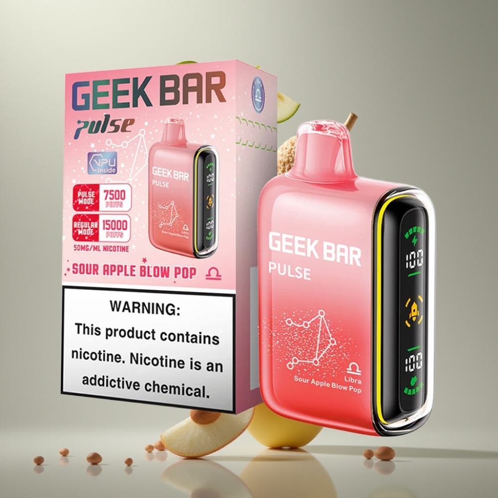 Geek Bar Pulse 15000 Puff 16ML 5% Zodiac vape supplier Hungary