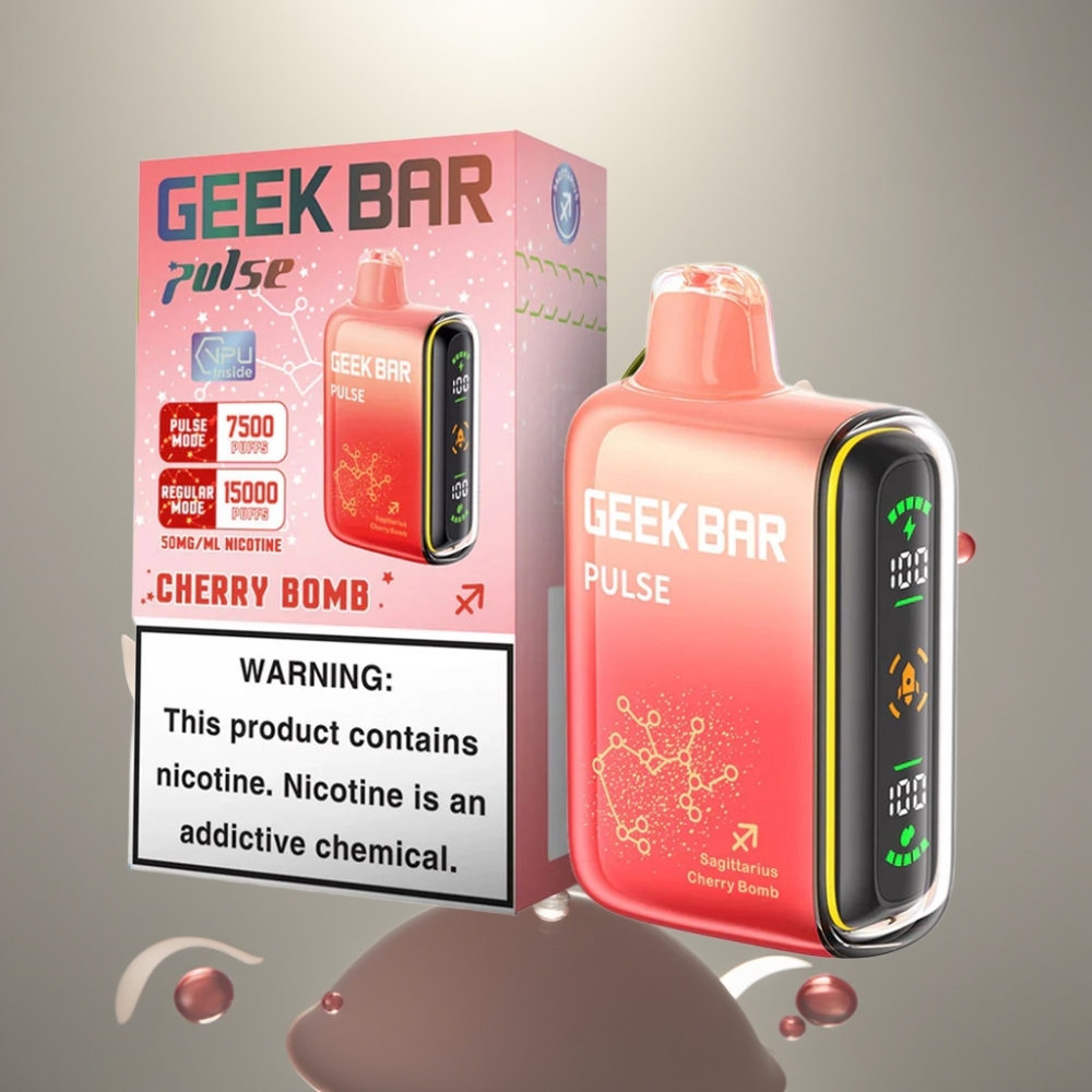 Geek Bar Pulse 15000 Puff 16ML 5% Zodiac vape supplier Hungary