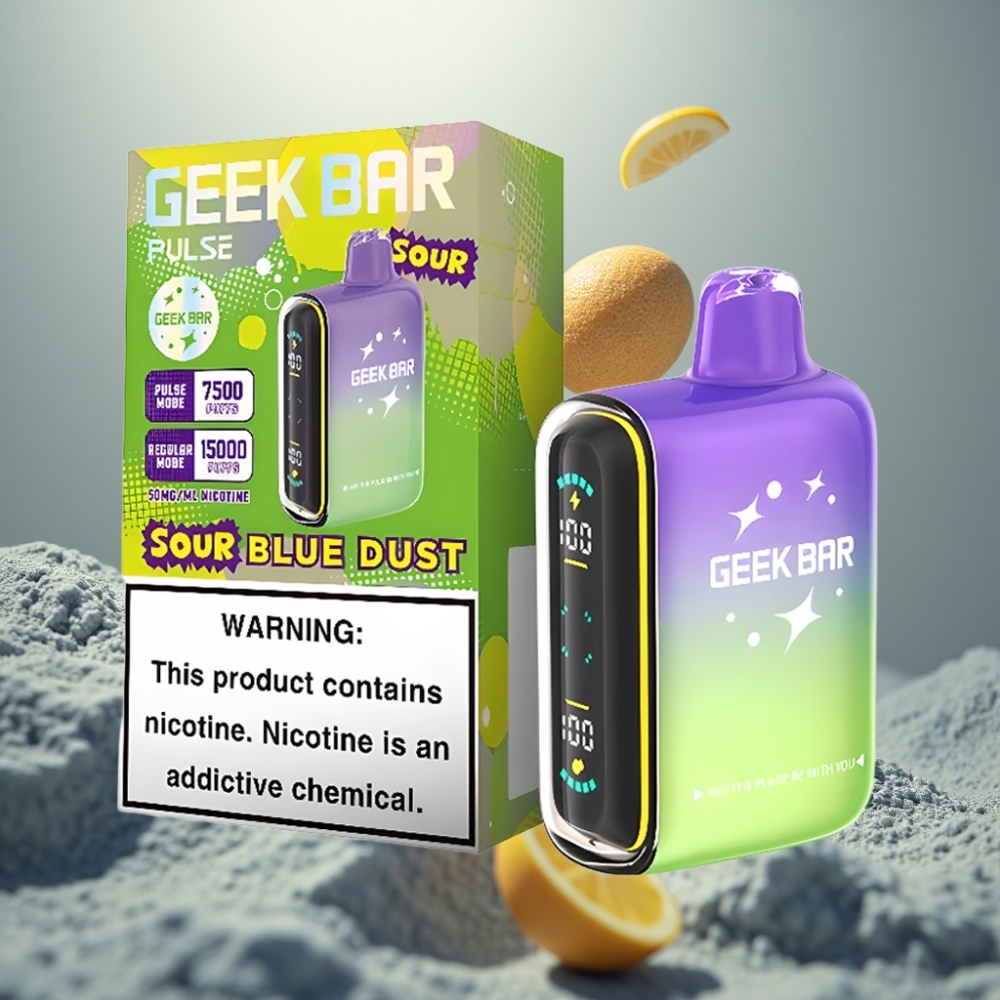 Geek Bar Pulse 15000 Puffs 16ML 5% Sour Edition vape supplier Hungary