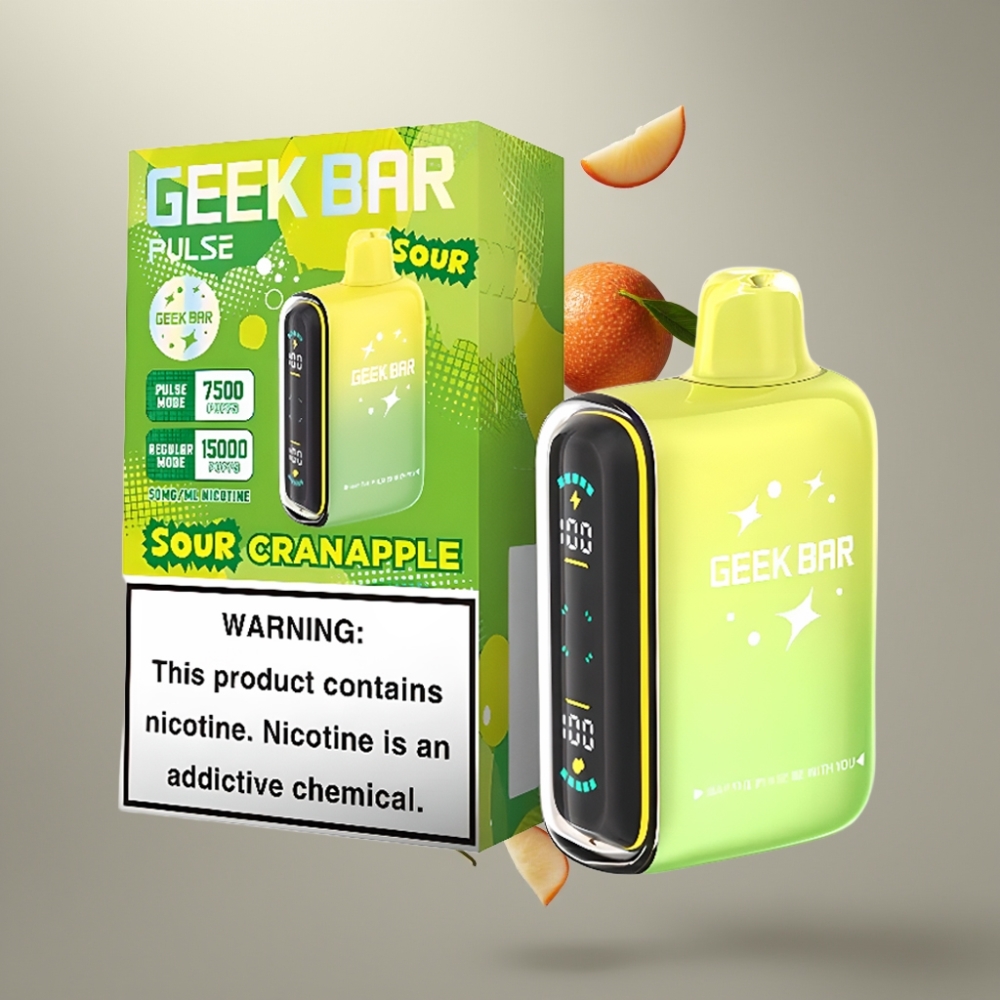 Geek Bar Pulse 15000 Puffs 16ML 5% Sour Edition vape supplier Hungary