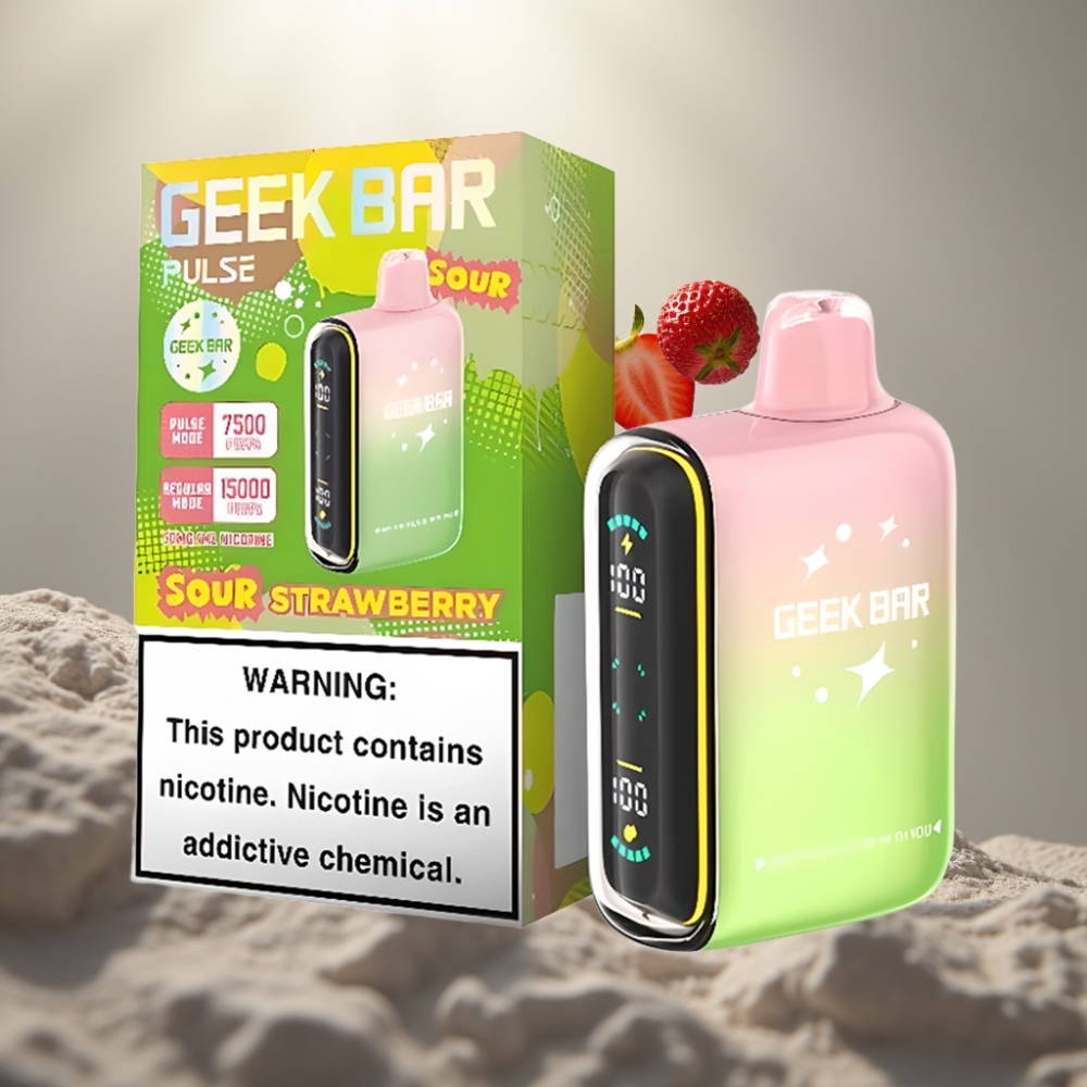 Geek Bar Pulse 15000 Puffs 16ML 5% Sour Edition vape supplier Hungary