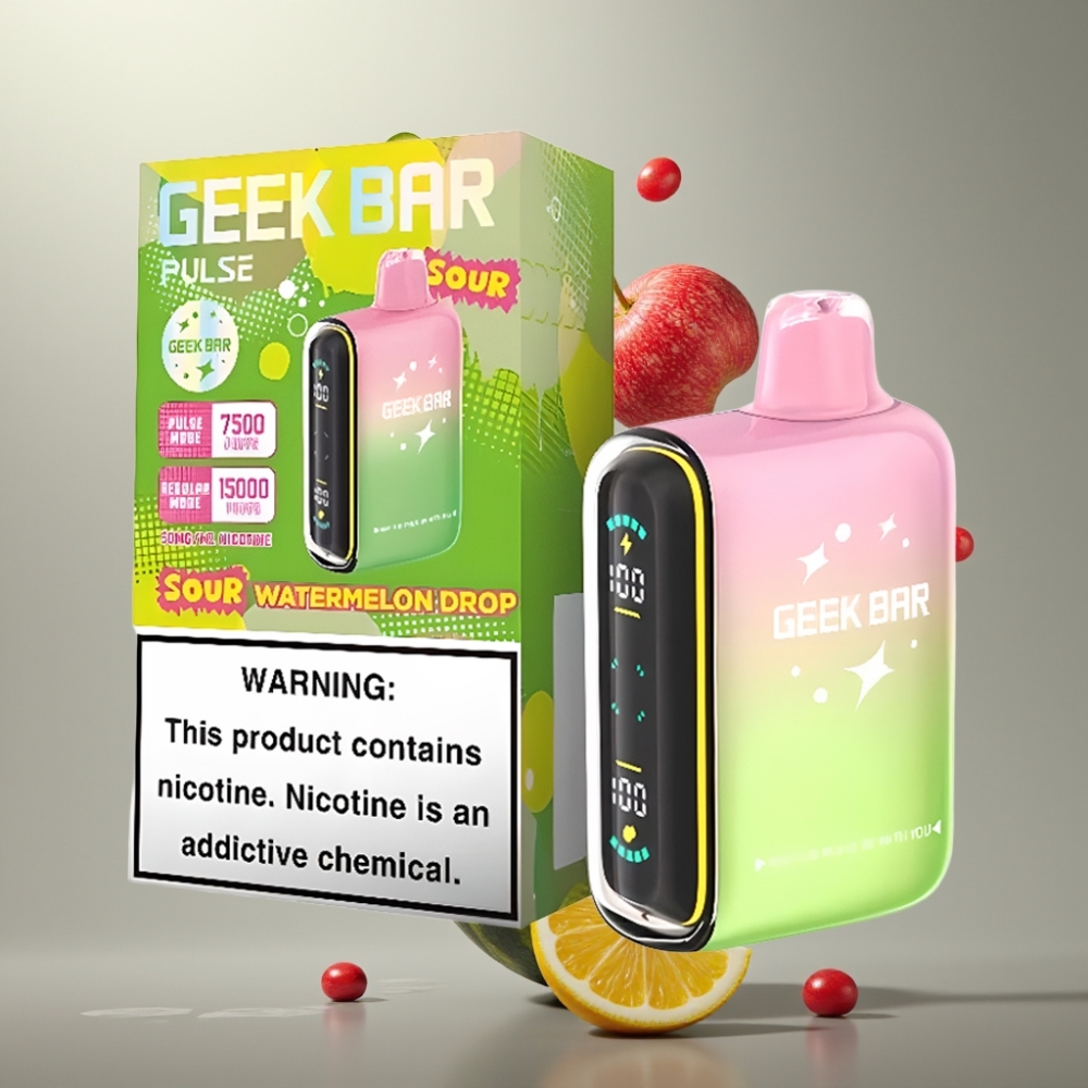 Geek Bar Pulse 15000 Puffs 16ML 5% Sour Edition vape supplier Hungary