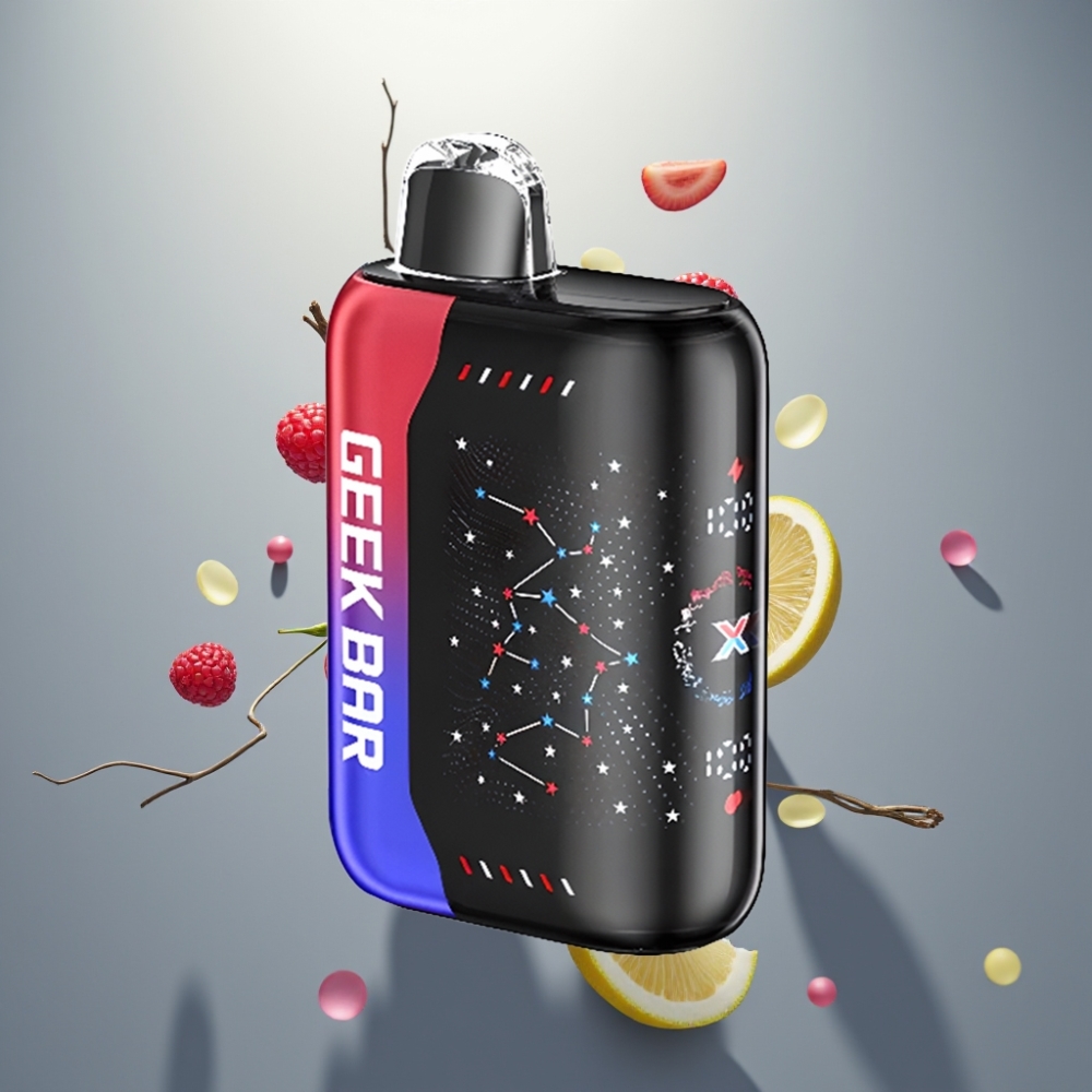 GEEK BAR Pulse X 25000 Puffs 18mL 0-5% Nikotin Kettős Hálós Patriot Editon