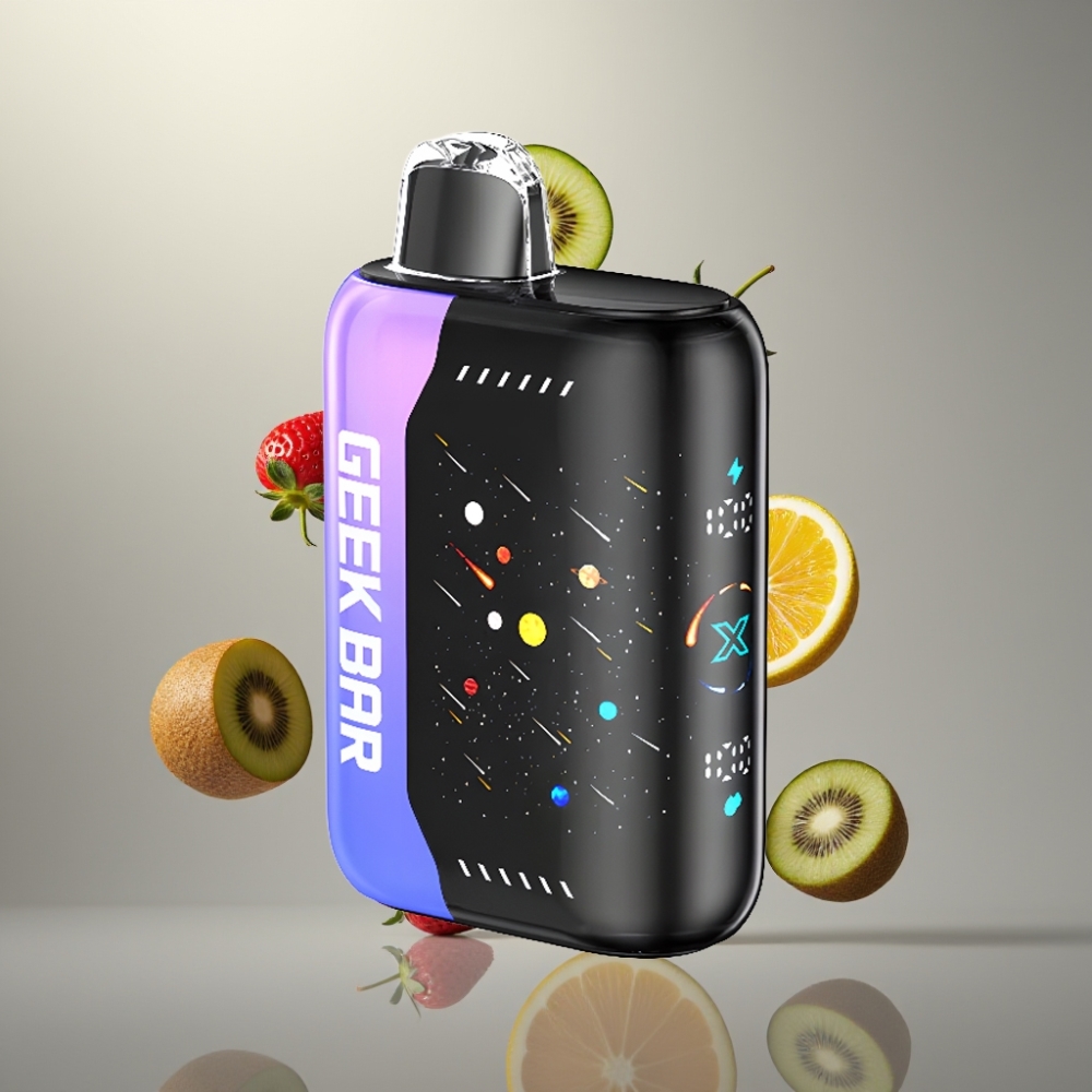 Geek Bar Pulse X 25000 Puff Meteor kiadás 18mL e-liquid és dupla mesh tekercs