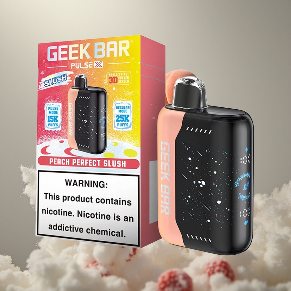 Geek Bar Pulse X 25000 Puffs 18mL 0-5% Nikotin Kettős Rácsos Tekercs Slush Kiadás