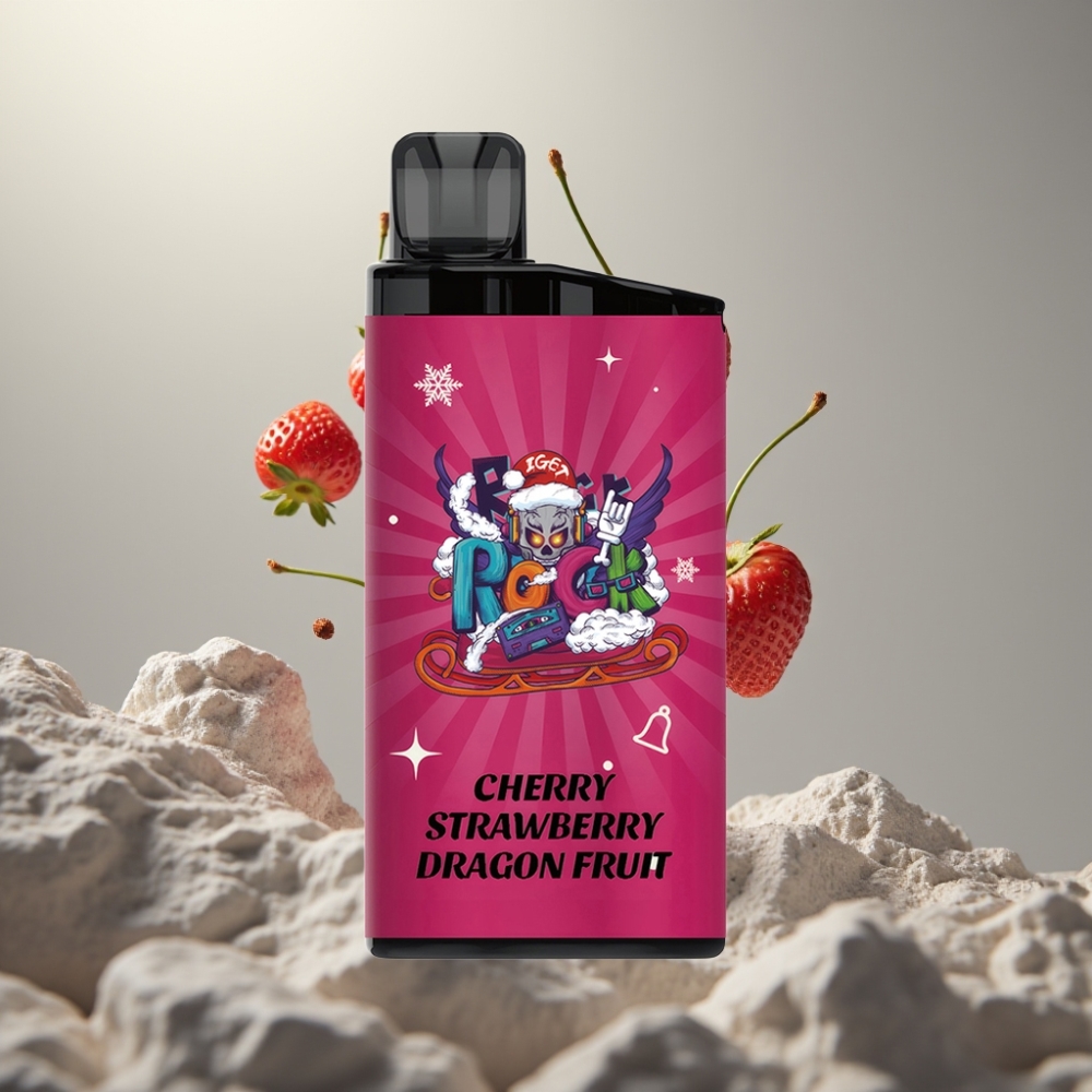 IGET Bar 3500 Puff 1400 mAh Cseresznye Eper Pitaja vape supplier Hungary