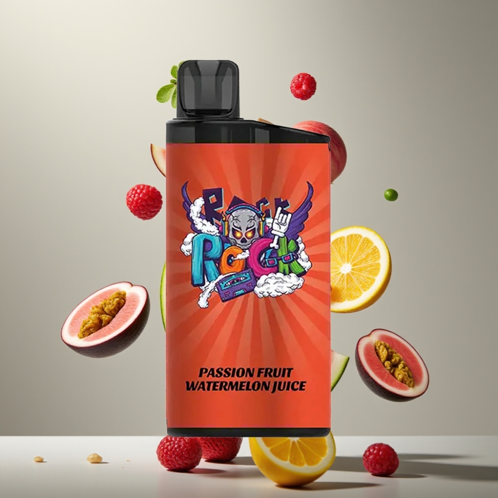 IGET Bar 3500 Puff 1,2 Ohm Mesh Coil 1400 mAh Szenvedélygyümölcs-Görögdinnye