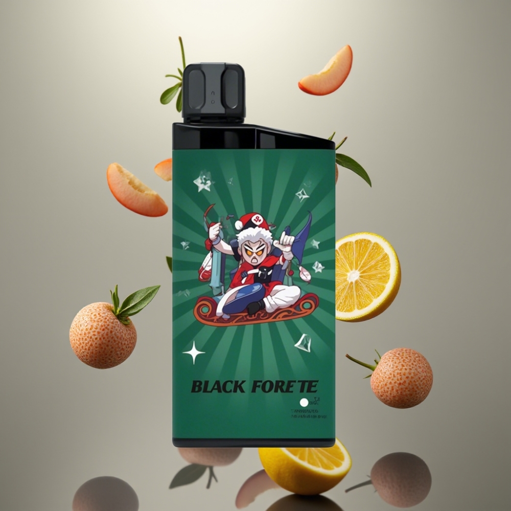 IGET Bar 3500 Puffs 1400 mAh 1.2 Ohm Mesh Black Forest