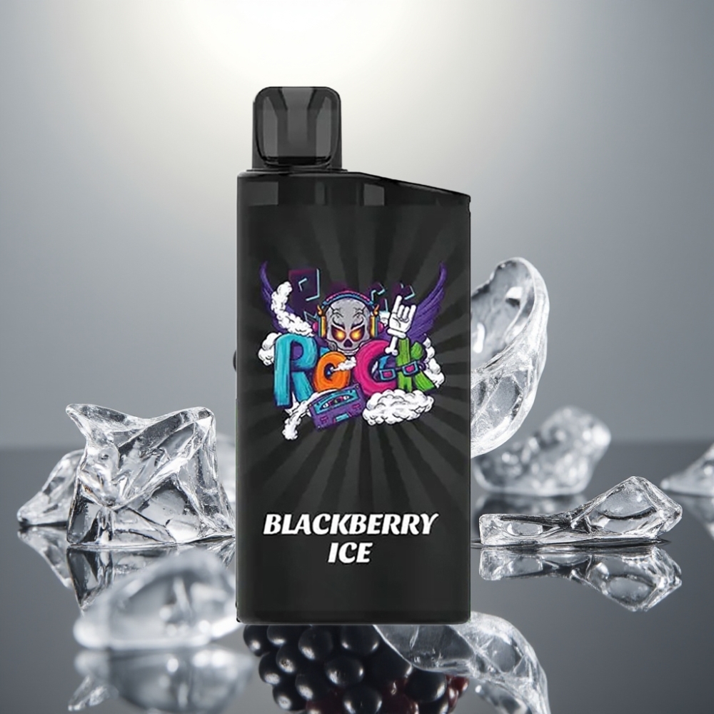 IGET Bar 3500 Puffs 1400 mAh 1,2 Ohm Mesh Feketeres Jég