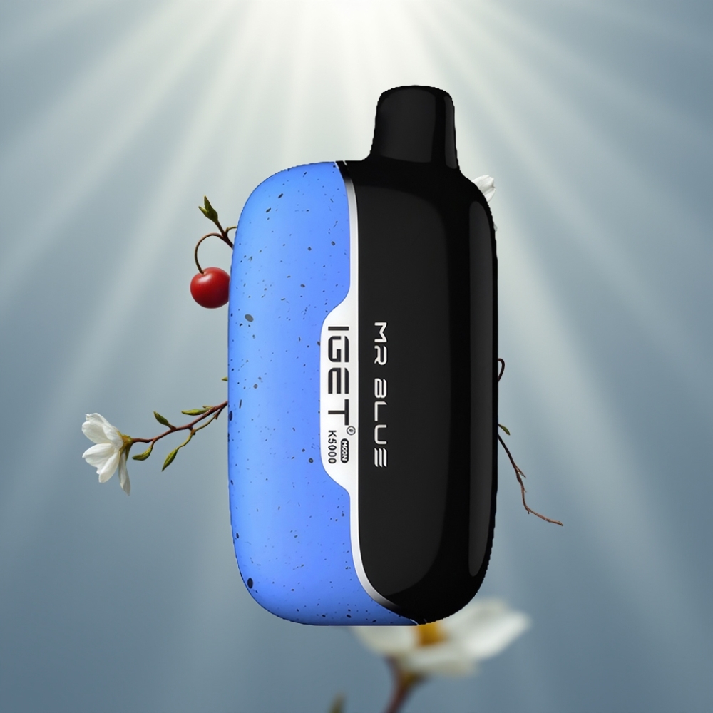 IGET Moon K5000 5000 Puff 1.35 Ohm Mesh PC Mr Blue vape supplier Hungary