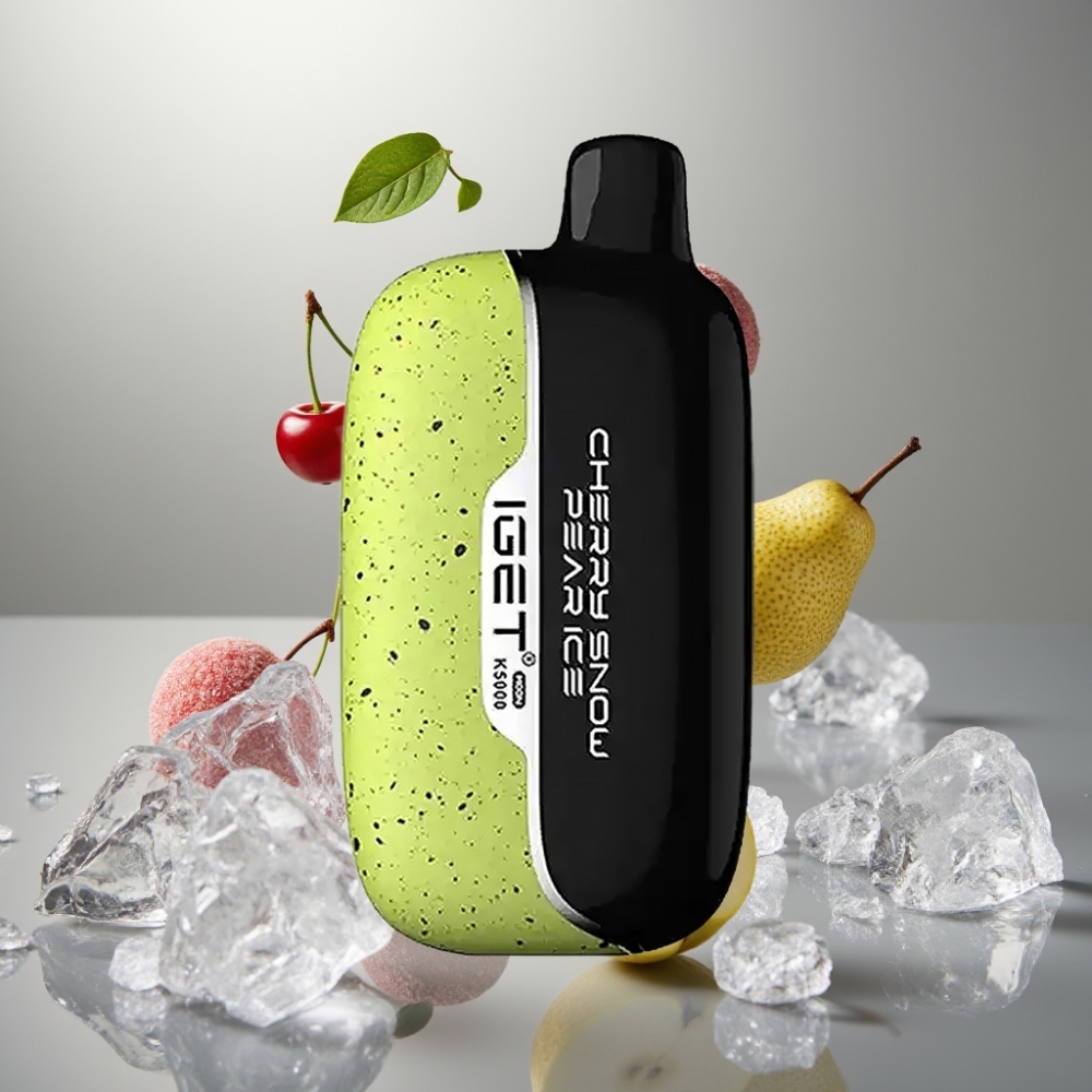 IGET Moon K5000 Puff 5000 Puff PC Mesh Coil Cherry Snow Pear Ice