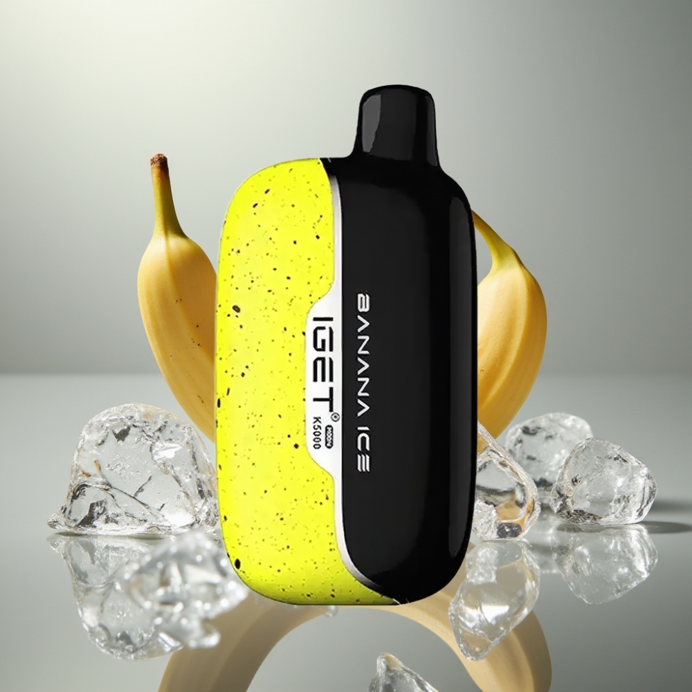 IGET Moon K5000 Puff Banán Jég Mesh Coil 1.35 Ohm PC Tok