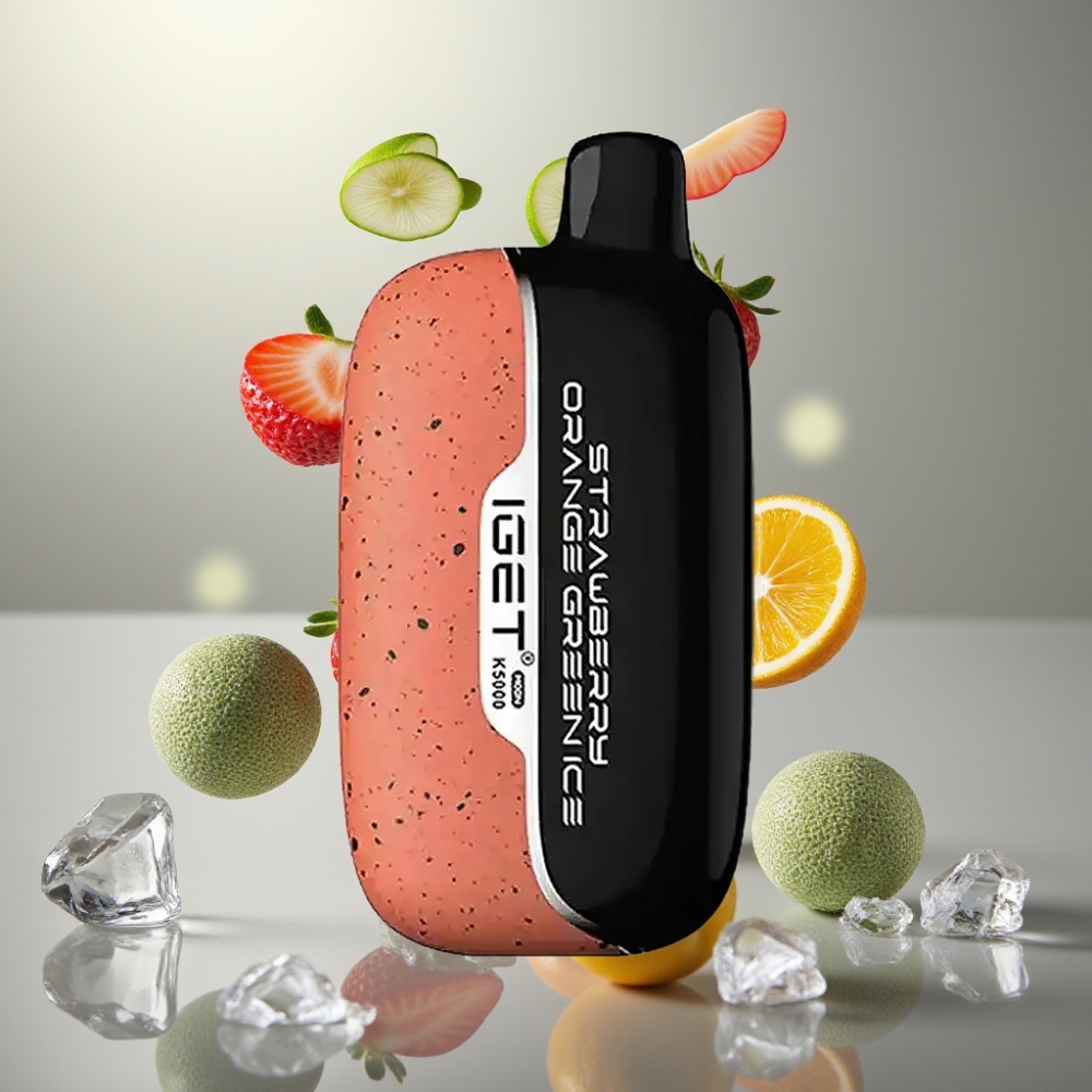 IGET Moon K5000 Puffs 5000 löket PC Mesh 1,35 Ohm vape supplier Hungary