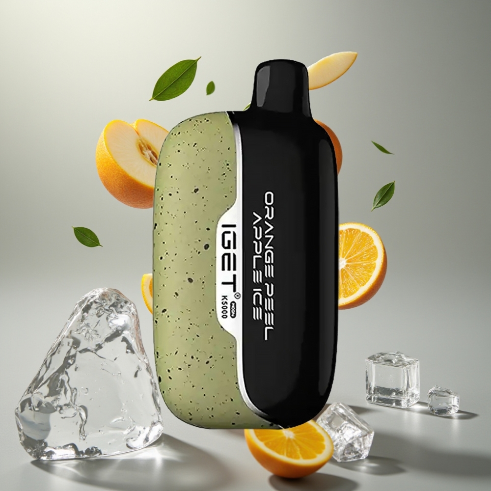 IGET Moon K5000 Puffs PC Mesh 1.35 Ohm Narancshéj Alma Jég