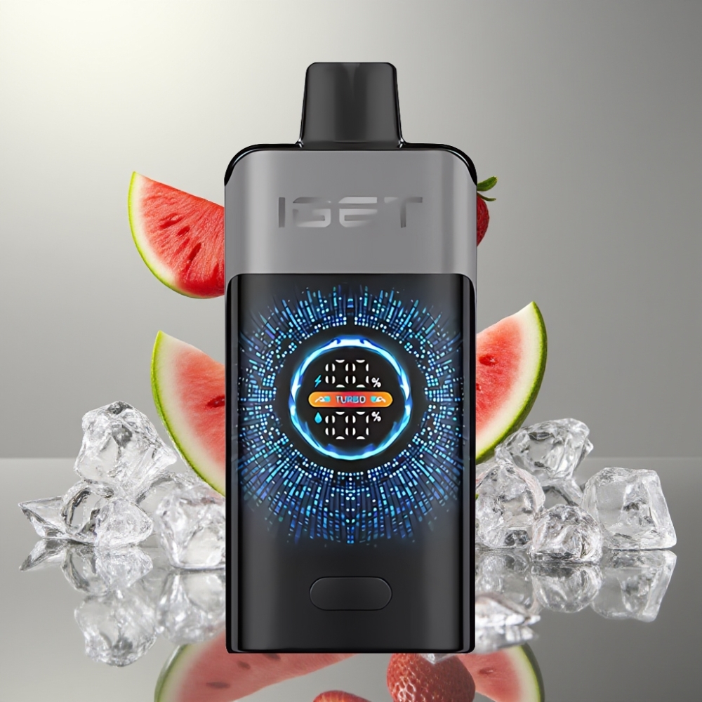 IGET ONE 12000 Puff Turbo Mode 2700 mAh Képernyős Eldobható E-Cigi