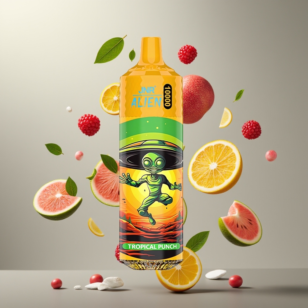 JNR Alien 10000 Puff 850mAh Mesh Coil Tropical Punch