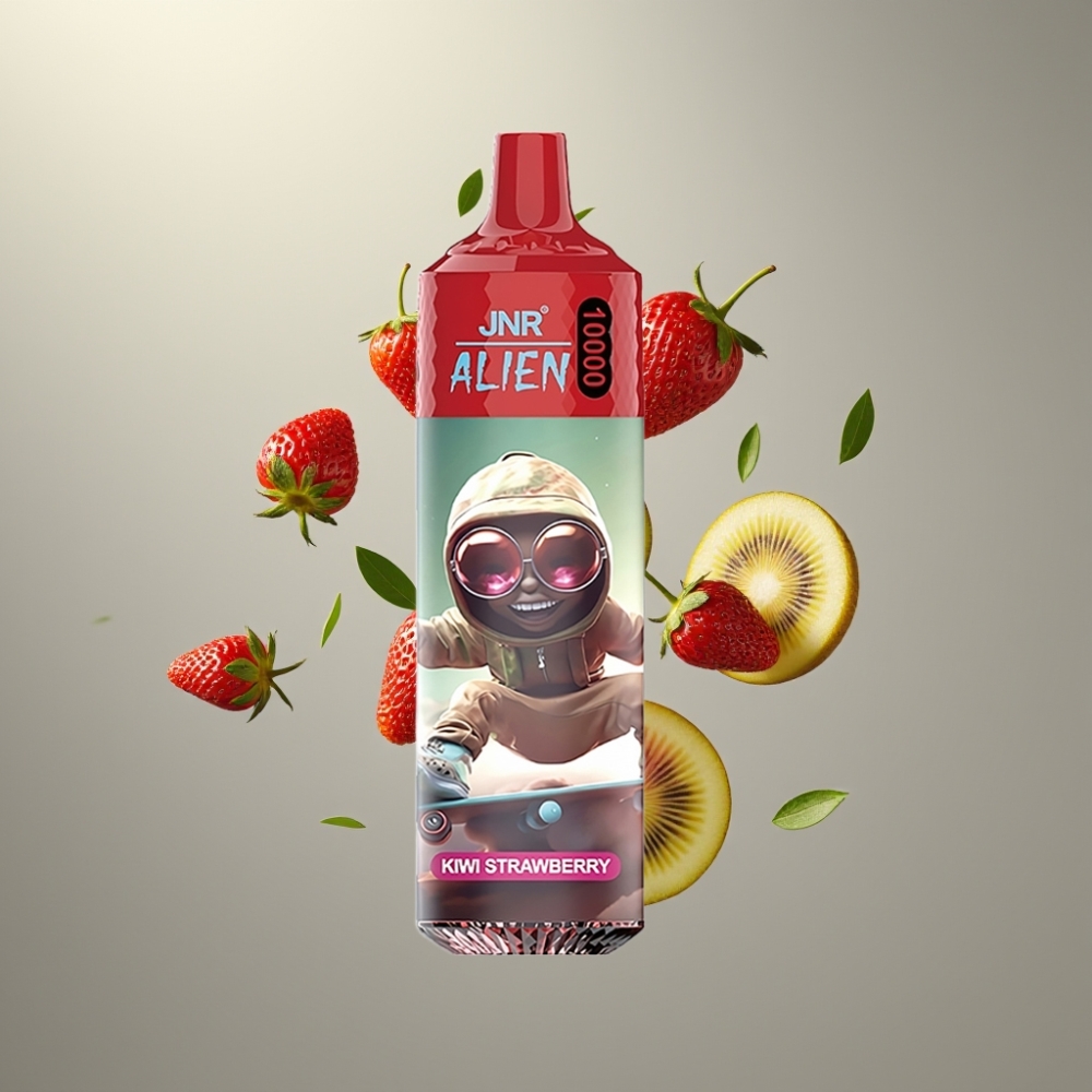JNR Alien 10000 Puff 850mAh RGB Mesh Kiwi Eper vape supplier Hungary