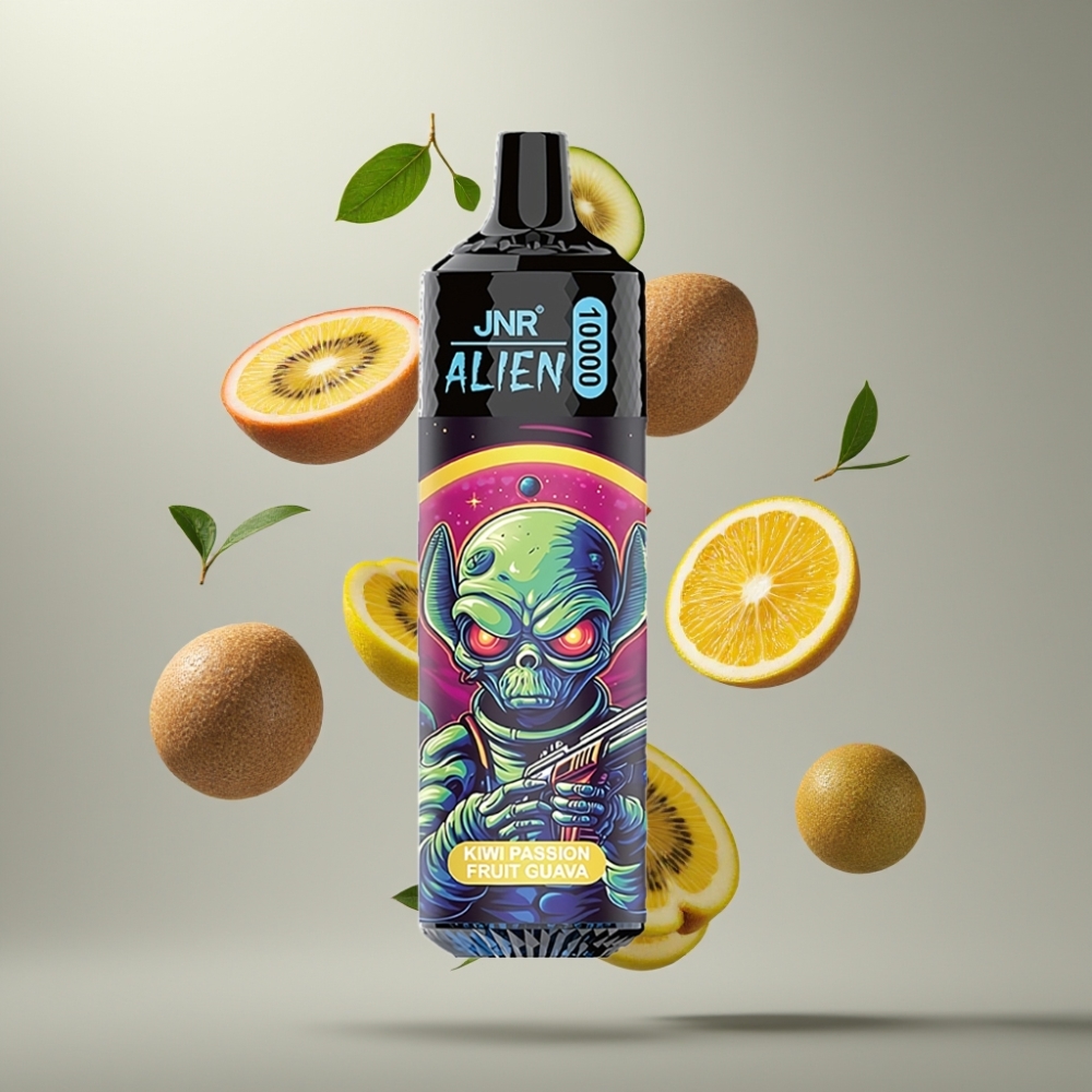 JNR Alien 10000 Puff RGB LED Tipo-C Gyors Töltés Sportos Design