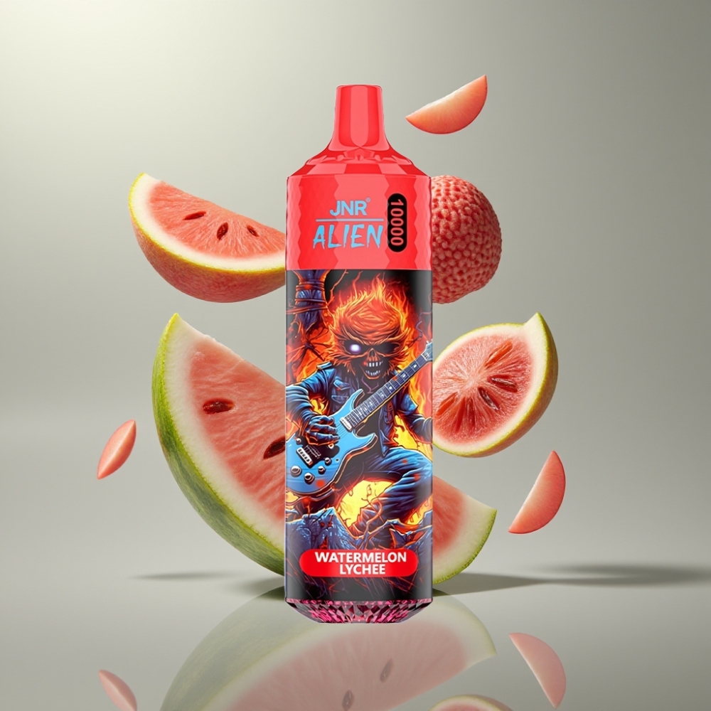 JNR Alien 10000 Puffs 850mAh RGB Vízipipa Licsi vape supplier Hungary