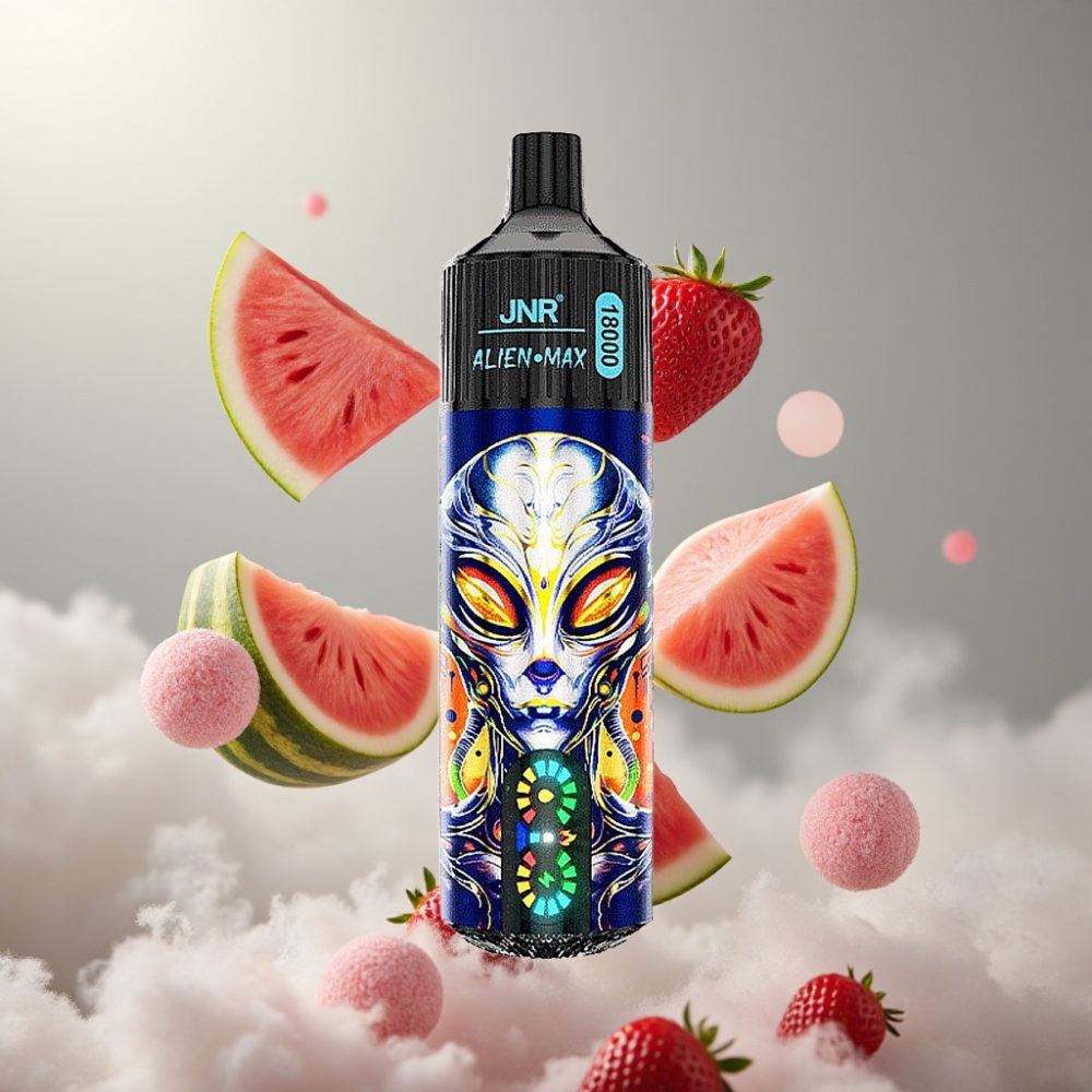 JNR Alien Max 18000 Puffs Okos LED Kijelző, Dupla Mesh Coil, 28ml E-liquid