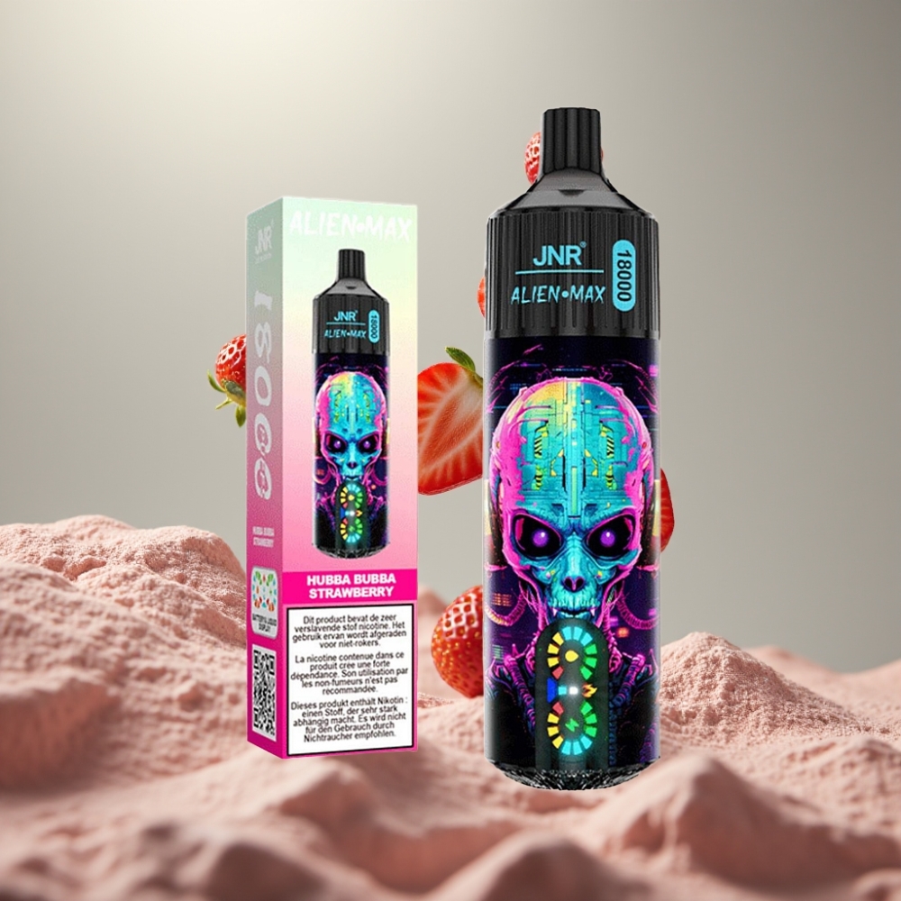JNR Alien Max 18000 Puffs Okos LED Kijelző, Dupla Mesh Coil, 28ml