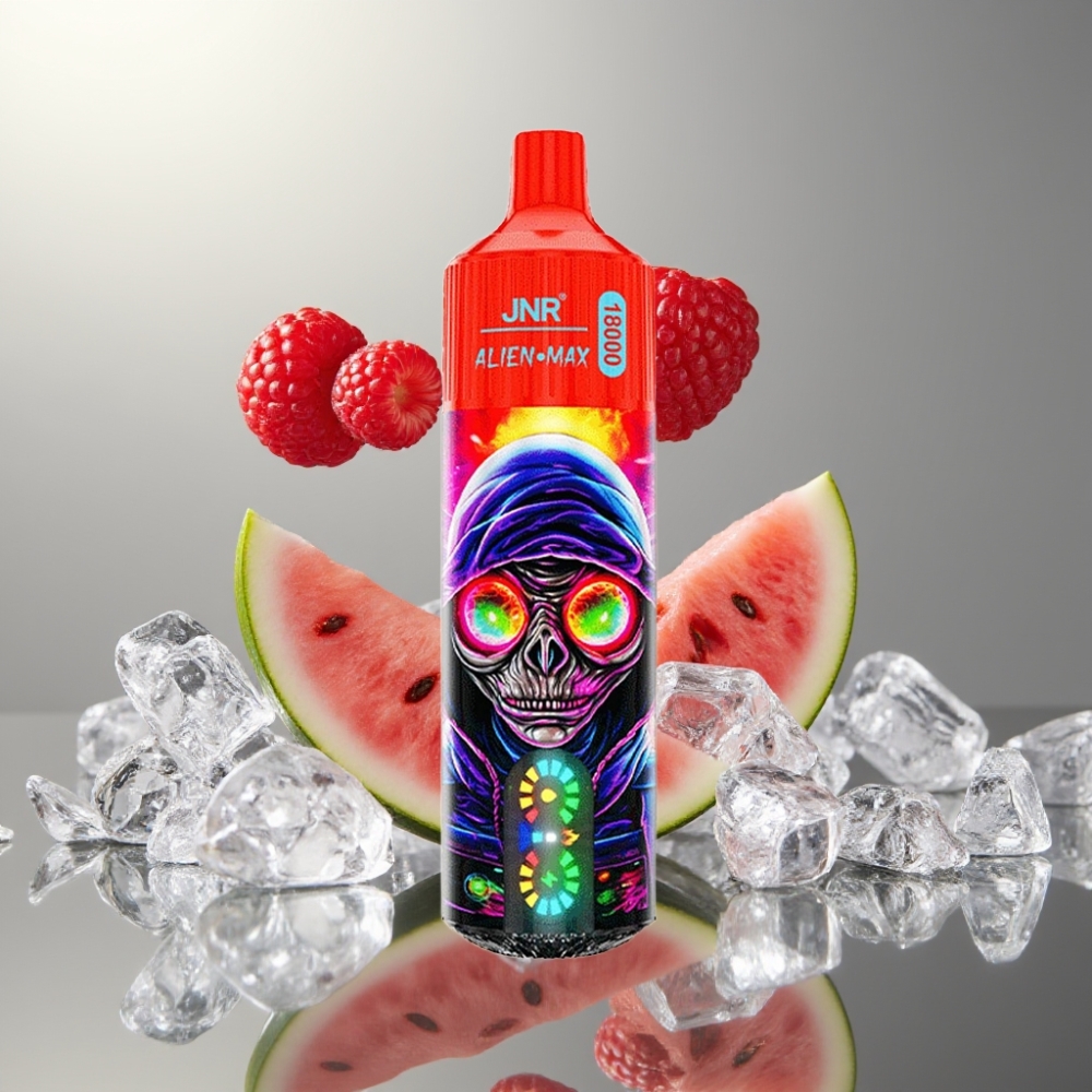 JNR Alien Max 18000 Puffs Okos LED Kijelzős Dupla Mesh Coiles 28ml